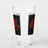 Rote Rose Glas (Links)