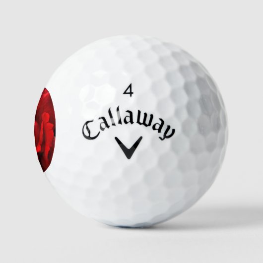 Rote Rose Golfball (Logo)