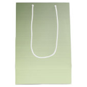 Rote Rose Gothic Wedding Personalisiert Mittlere Geschenktüte (Rückseite)