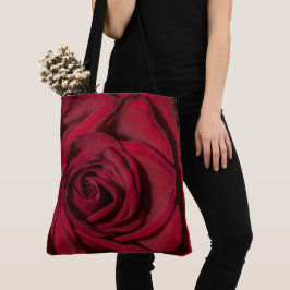 Rote Rose Große Tottasche Tasche