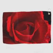 Rote Rose Gtcna Golfhandtuch (Horizontal)