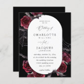 Rote Rose Halloween (Vorne/Hinten)