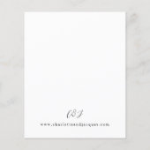 Rote Rose Halloween (Rückseite)