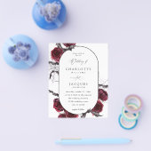 Rote Rose Halloween Flyer (Einzeln)