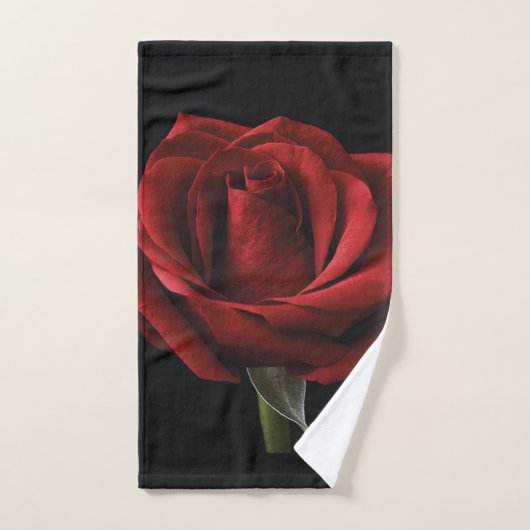 Rote Rose Handtuch (Handtuch)