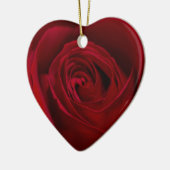 Rote Rose herrlich Keramikornament (Links)