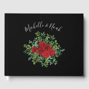 Rote Rose Hochzeit Gästebuch