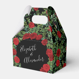 Rote Rose Hochzeit Geschenkschachtel