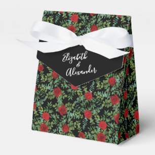 Rote Rose Hochzeit Geschenkschachtel