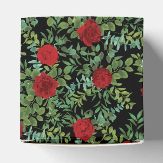 Rote Rose Hochzeit Geschenkschachtel (Oben)