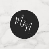 Rote Rose Hochzeit Konfetti (Klein Vorderseite)