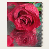 Rote Rose Hochzeit Planer (Rückseite)