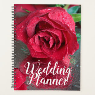 rote Rose Hochzeit Planer