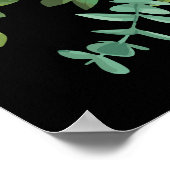 Rote Rose Hochzeit Poster (Ecke)