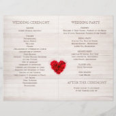 Rote Rose Hochzeitskarte Hhn01 (Rückseite)