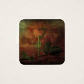 Rote Rose im Hintergrund (Vorderseite)