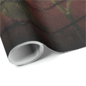 Rote Rose im Hintergrund Geschenkpapier (Rolleneckpunkt)