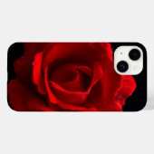 Rote Rose iphcna Case-Mate iPhone Hülle (Rückseite (Horizontal))
