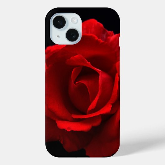 Rote Rose iphm Case-Mate iPhone Hülle (Rückseite)