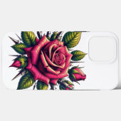 Rote Rose iPhone 13 Pro Max Fall Case-Mate iPhone Hülle (Rückseite (Horizontal))