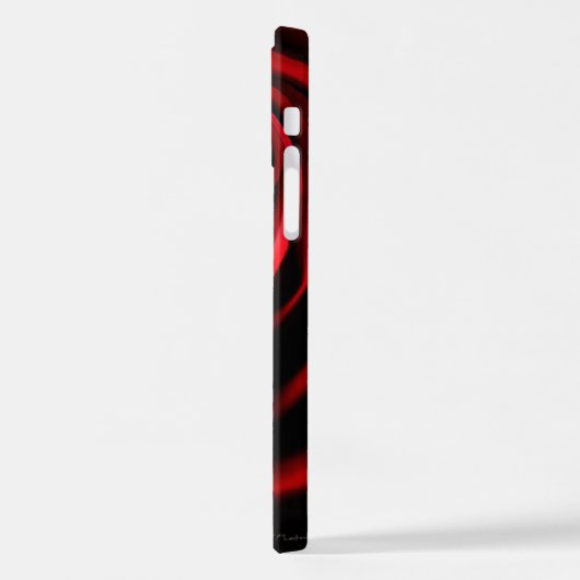 Rote Rose iPhone Hülle (Linke Seite)