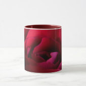 Rote Rose Kaffee Tasse Schöne Rote Rose Tasse (Zentrum)