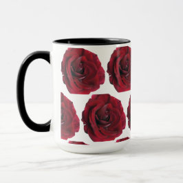 Rote Rose Kaffee / Tee Tasse für sie