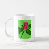 Rote Rose Kaffeetasse (Links)