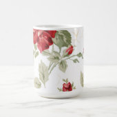 Rote Rose Kaffeetasse (Mittel)