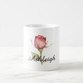Rote Rose Kaffeetasse (Mittel)