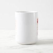 Rote Rose Kaffeetasse (Mittel)