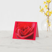 Rote Rose Karten Blume Benutzerdefinierte Grußkart (Gelbe Blume)