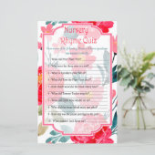 Rote Rose Kinderzimmer Rhyme Quiz Kinderduschspiel (Stehend Vorderseite)