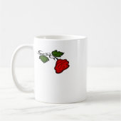 Rote Rose Kiss kash002 Kaffeetasse (Links)