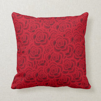 Rote Rose Kissen