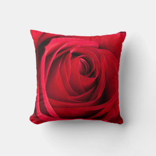 Rote Rose Kissen