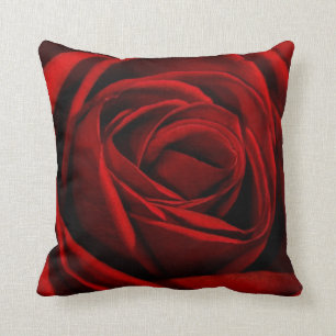 Rote Rose Kissen