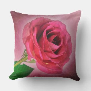 Rote Rose Kissen Für Draußen