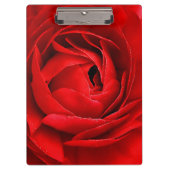 ROTE ROSE KLEMMBRETT (Vorderseite)