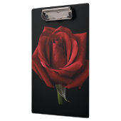 Rote Rose Klemmbrett (Links)