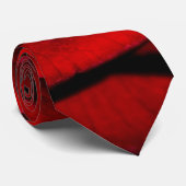 Rote Rose Krawatte (Gerollt)