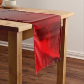 Rote Rose Kurzer Tischläufer (Beispiel)