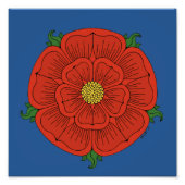 Rote Rose Lancaster Fotodruck (Vorne)