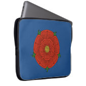 Rote Rose Lancaster Laptopschutzhülle (Vorne Rechts)