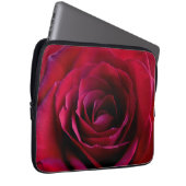 Rote Rose Laptop Sleeve Romantische Rose Tablet Ca (Vorne Rechts)