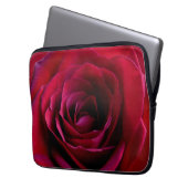 Rote Rose Laptop Sleeve Romantische Rose Tablet Ca (Vorderseite Links)