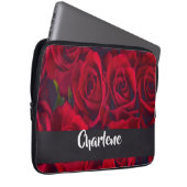 rote Rose Laptopschutzhülle (Vorne Rechts)