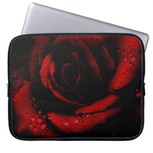 Rote Rose Laptopschutzhülle