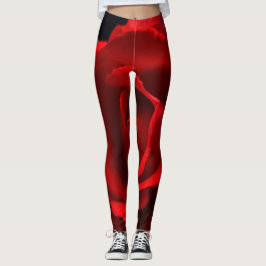Rote Rose lecna Leggings