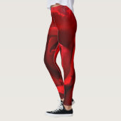 Rote Rose lecna Leggings (Links)